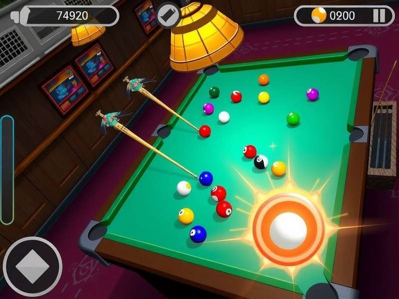 Pool Master Game Screenshot