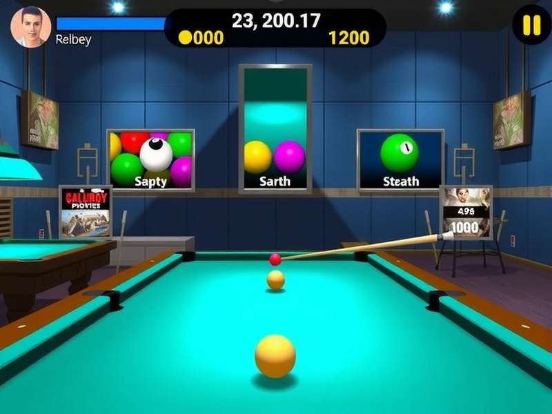 Pool Master Tournament Scene